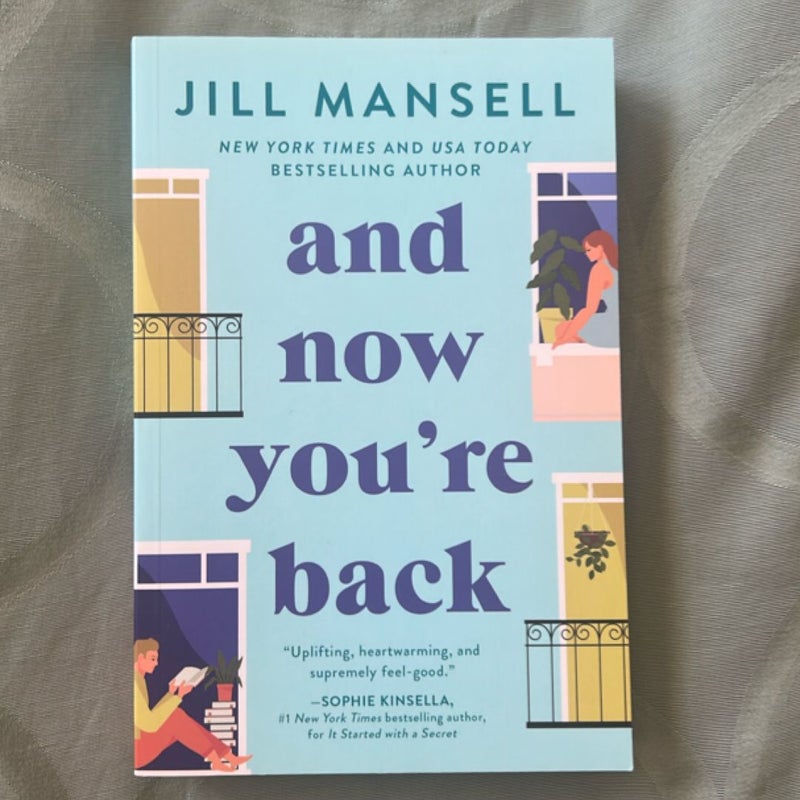 And Now You're Back