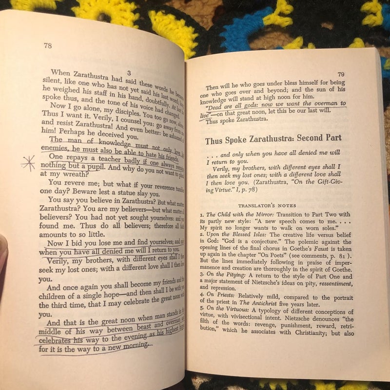 Thus Spoke Zarathustra