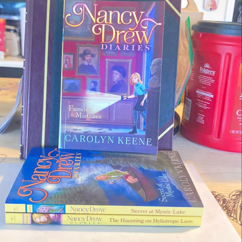 Nancy Drew Bundle of three