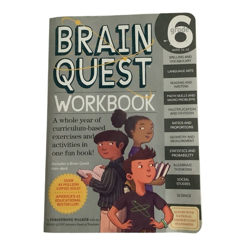 Brain Quest Workbook: 6th Grade