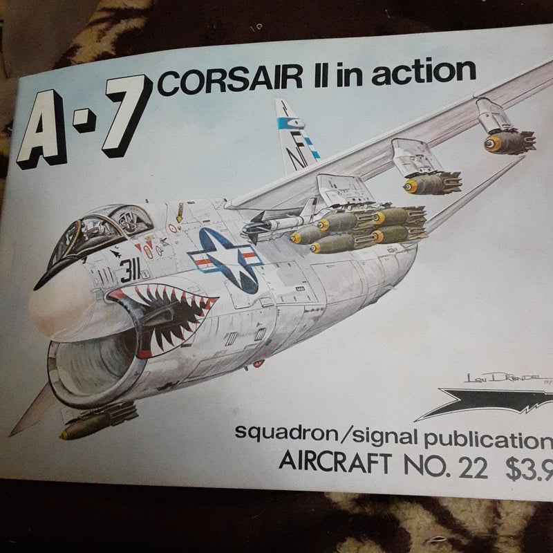 A-7 Corsair II in action 