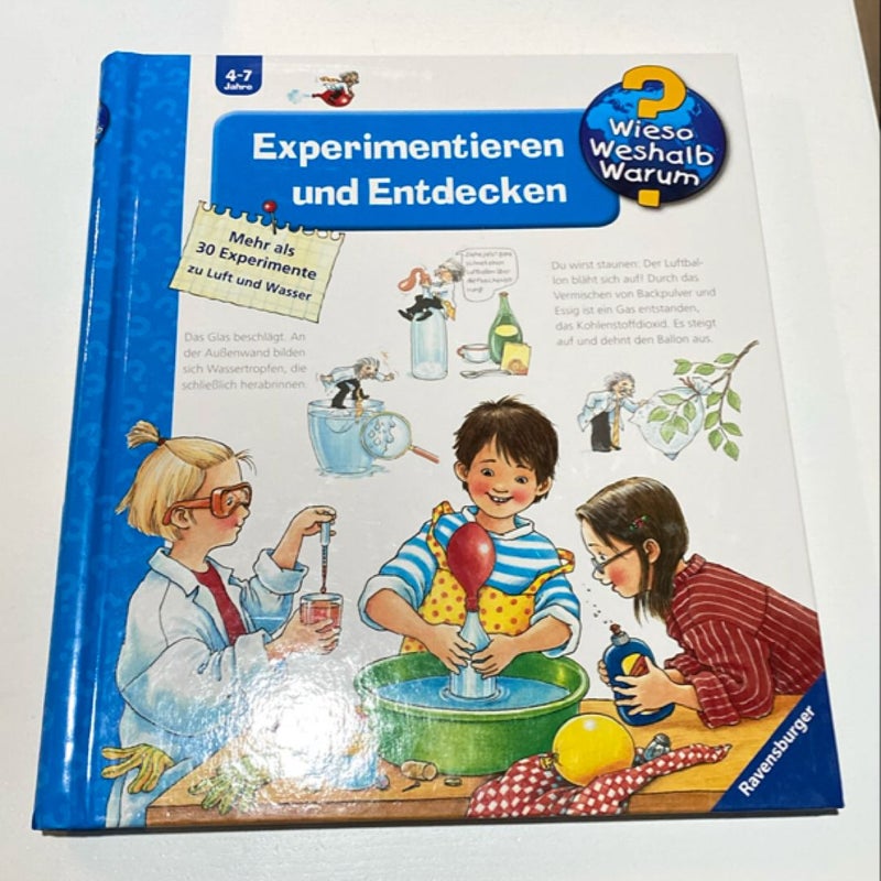 Experimentieren und Entdecken - German