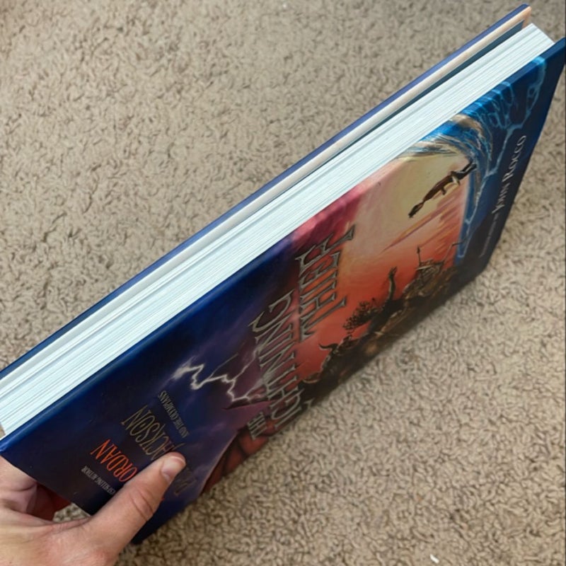 Percy Jackson and the Olympians the Lightning Thief Illustrated Edition