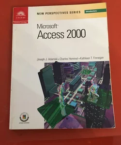 New Perspectives on Microsoft Access 2000 - Introductory