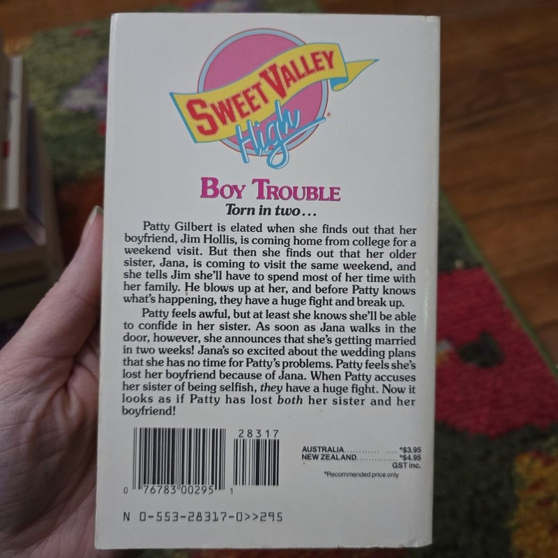 Sweet Valley High #61: Boy Trouble