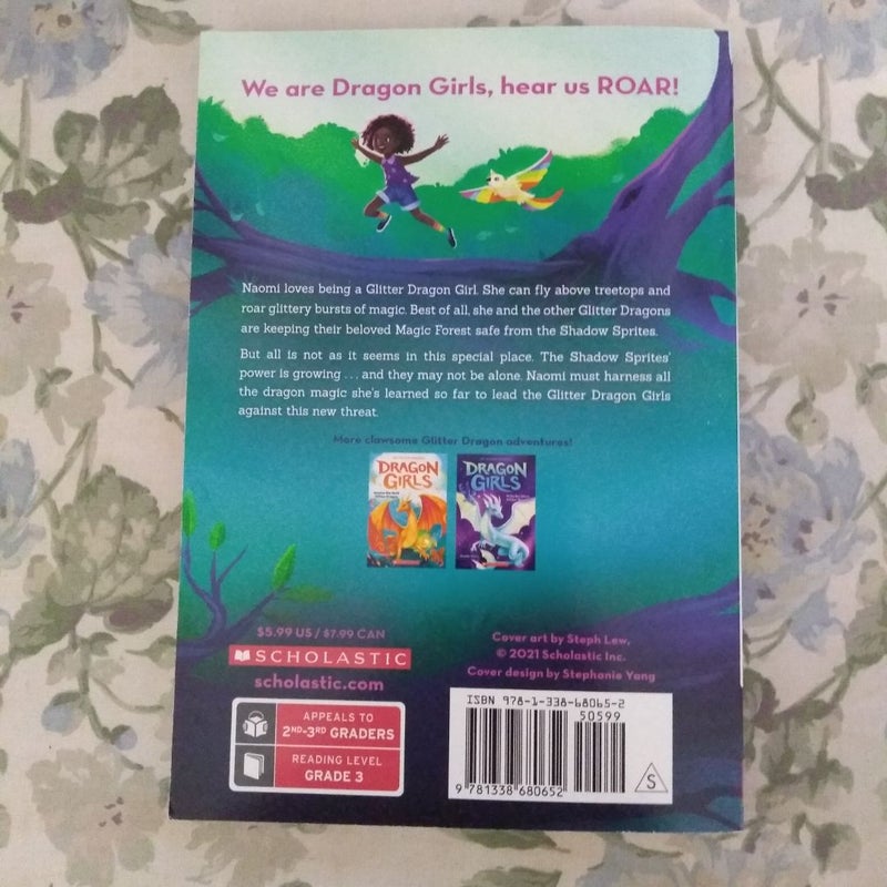 Naomi the Rainbow Glitter Dragon (Dragon Girls #3)