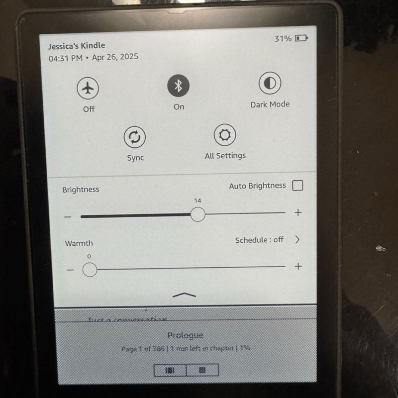 Kindle Signature Paperwhite 11th Gen 32 GB NO ADS WITH WIRELESS CHARGING DOCK