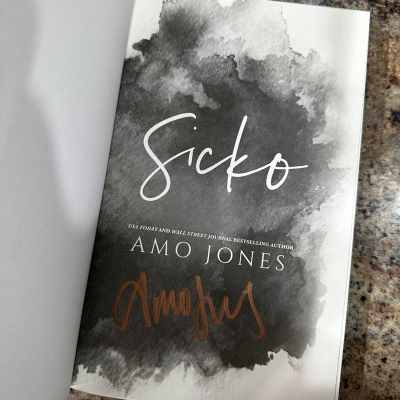 Sicko deals by Amo Jones *signed