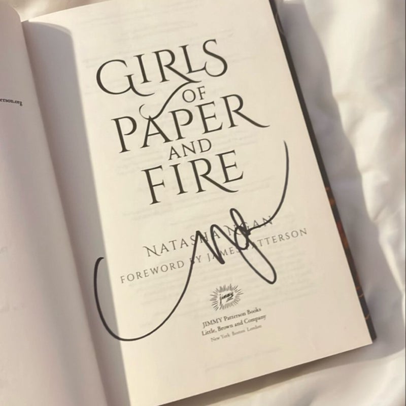 SIGNED Girls of Paper and Fire