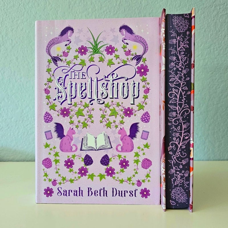 The Spellshop Signed Owlcrate Exclusive First Edition