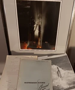 Titan J-2 Missle Photo Signed by all engineers 