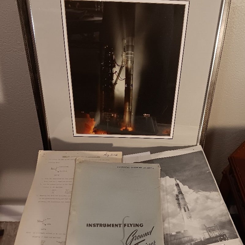 Titan J-2 Missle Photo Signed by all engineers 