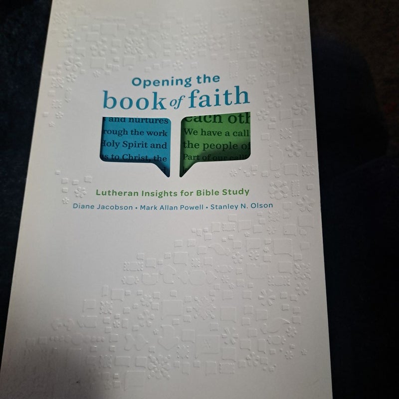 Opening the Book of Faith