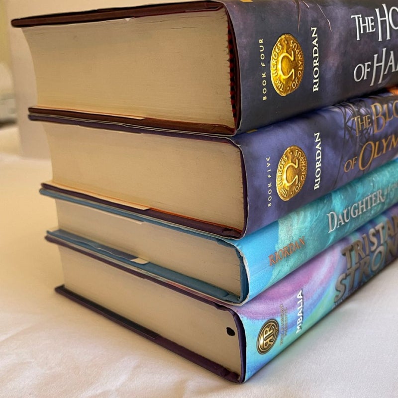 Rick Riordan Hardcover Book Bundle