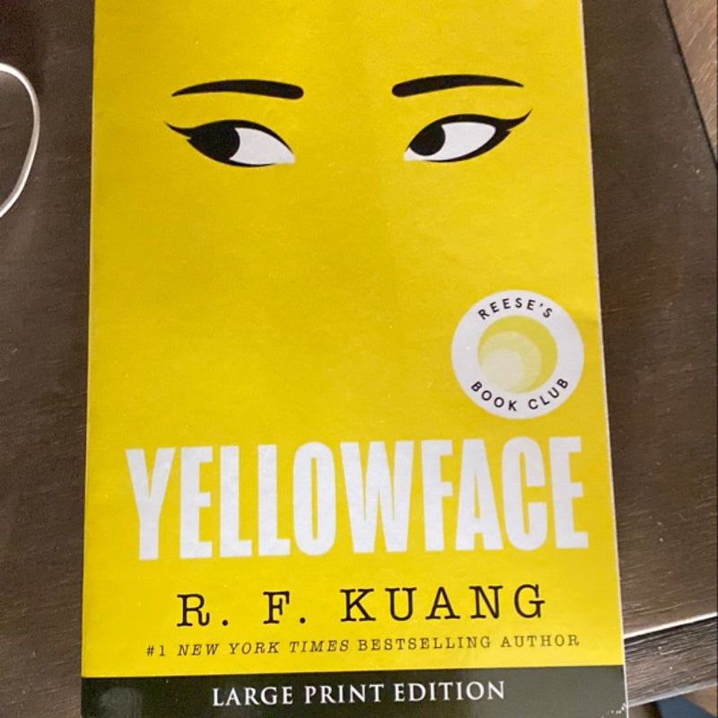 Yellowface (large print)