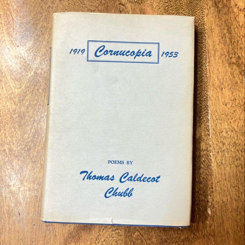 Cornucopia 1919-1953 Poems