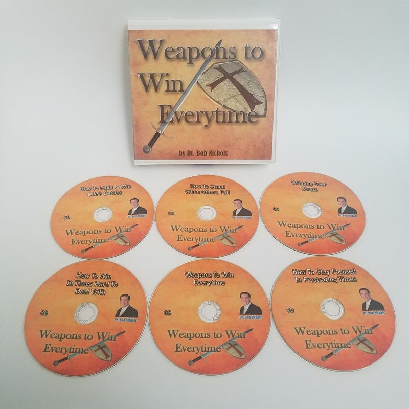 4 Audio CDs of Bob Nichols Sermons Book Bundle