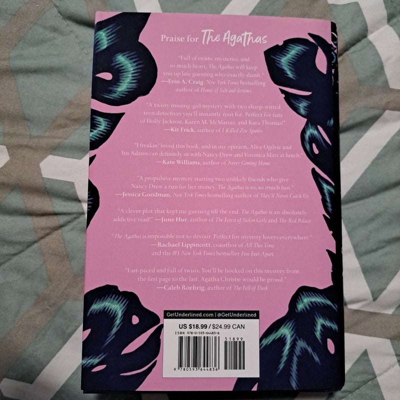 The Agathas Barnes & Noble YA Book Club Exclusive Edition 