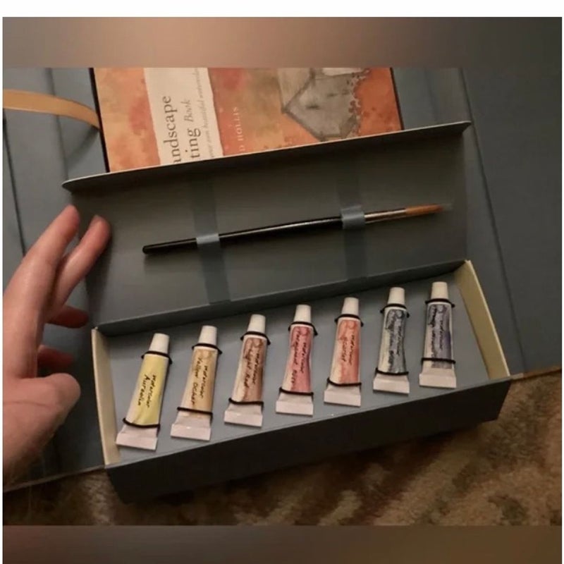 Landscape Painting pack book with kit