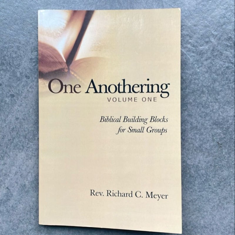 One Anothering, Volume 1