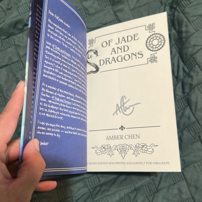 Of Jade and Dragons *OwlCrate edition*