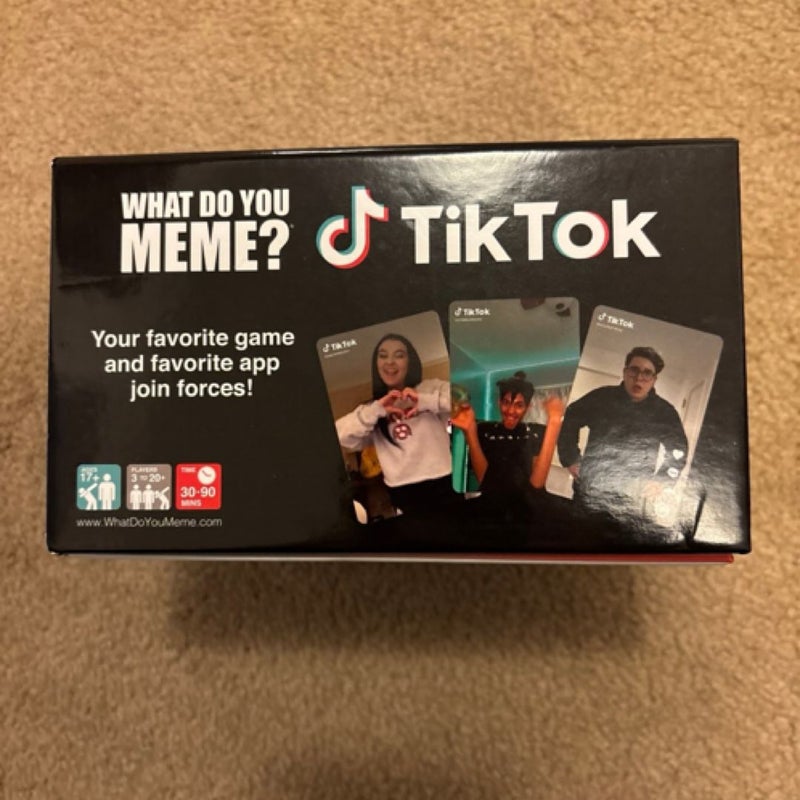 WHAT DO YOU MEME TIKTOK EDITION