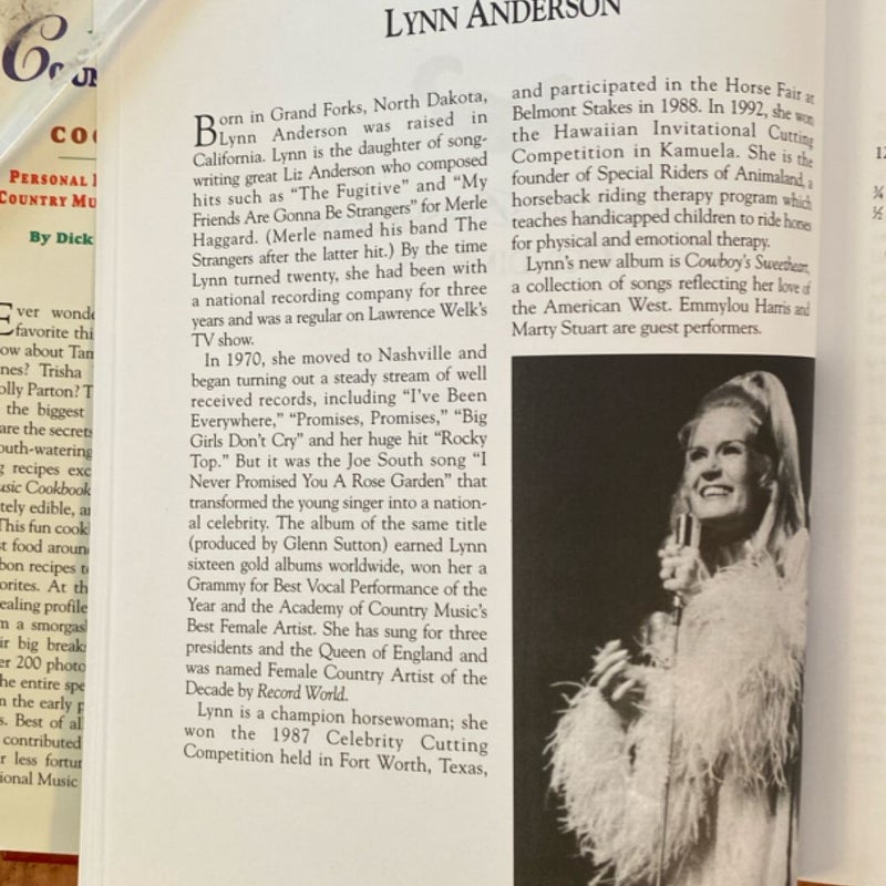 The Country Music Cookbook