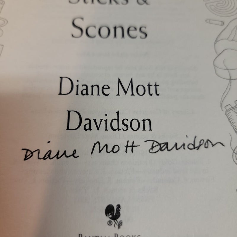 Sticks and Scones (Autographed)