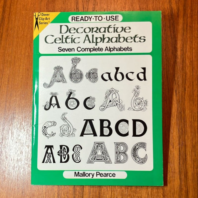 Ready-to-Use Decorative Celtic Alphabets