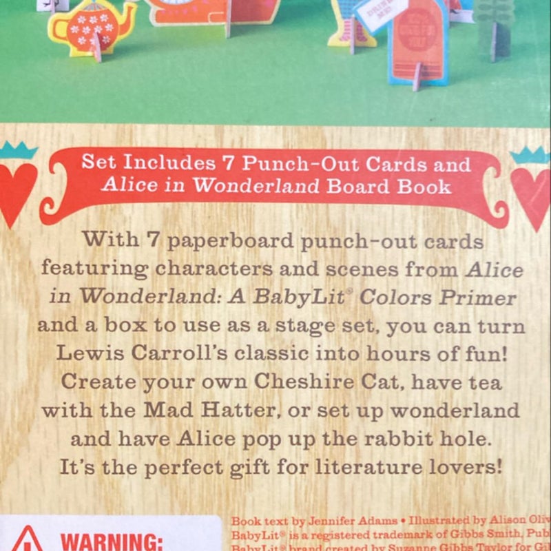 Alice in Wonderland Playset