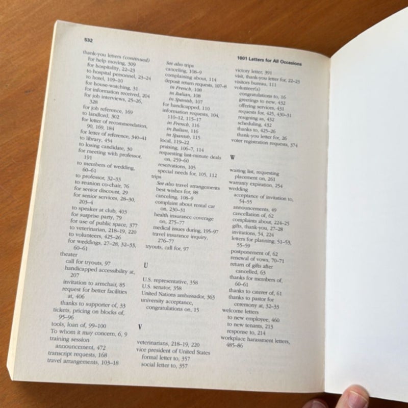 1001 Letters for All Occasions