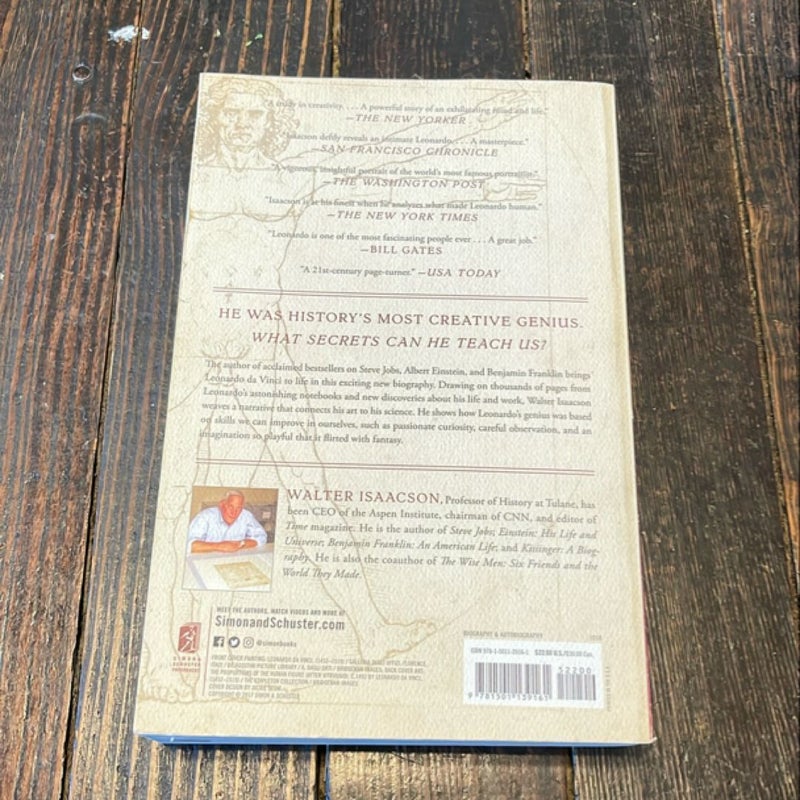 Leonardo Da Vinci - 1st/1st paperback