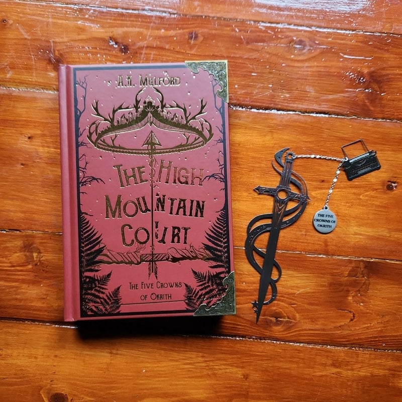 The High Mountain Court, Bookish Box, Signed