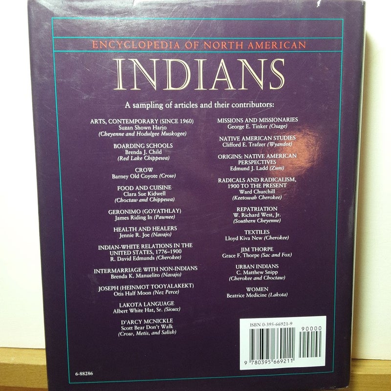 Encyclopedia of North American Indians