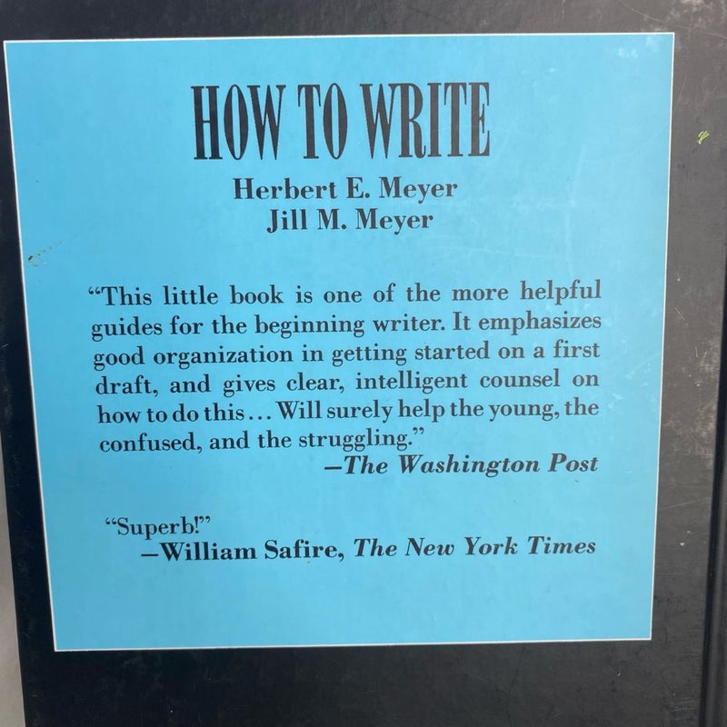 How to Write