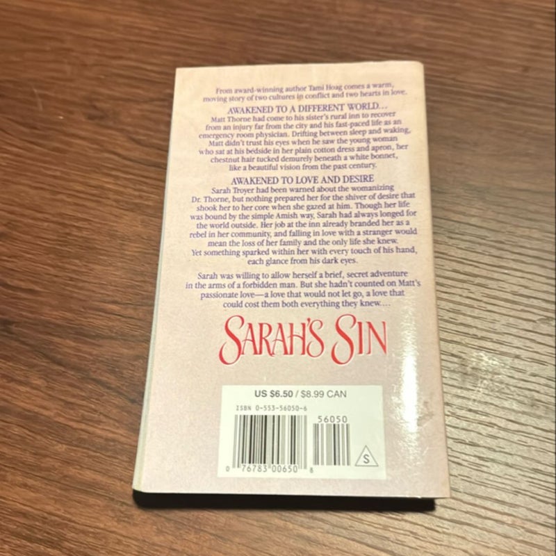 Sarah’s Sin