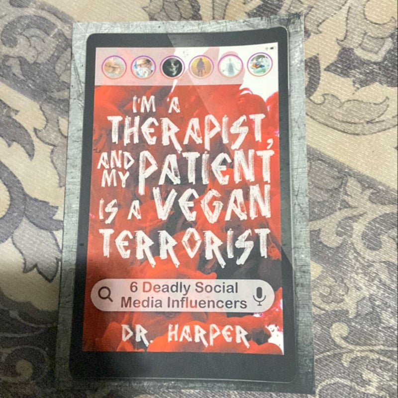 I'm a Therapist, and My Patient Is a Vegan Terrorist