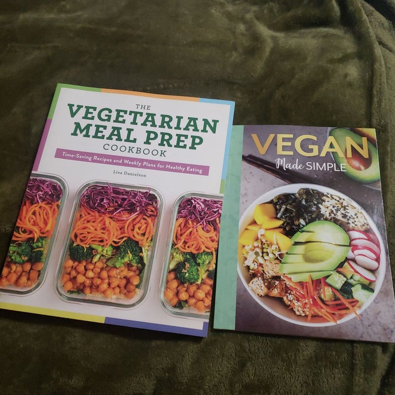 Cookbooks for vegetarians and vegans