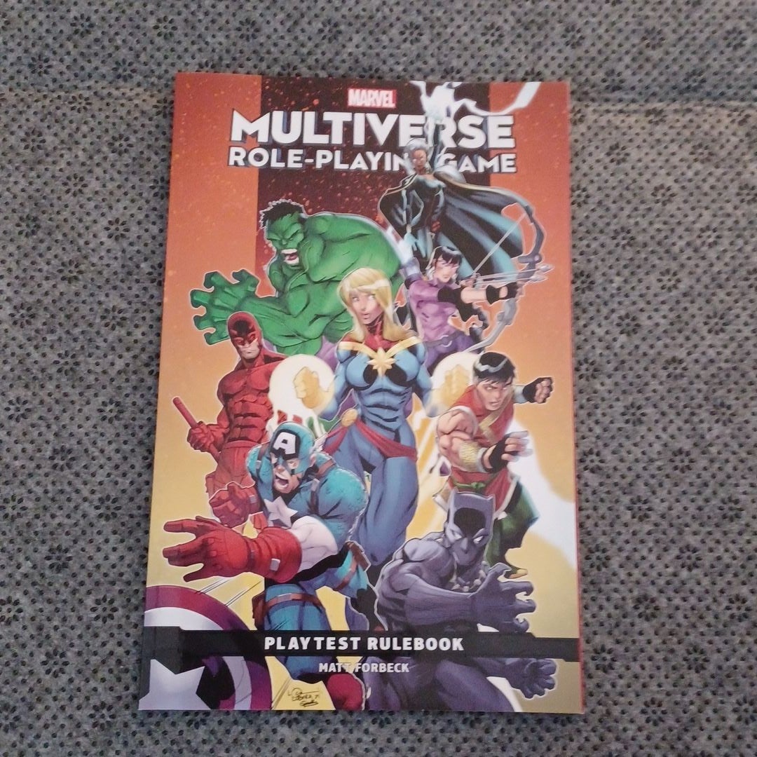  MARVEL MULTIVERSE ROLE-PLAYING GAME: PLAYTEST RULEBOOK