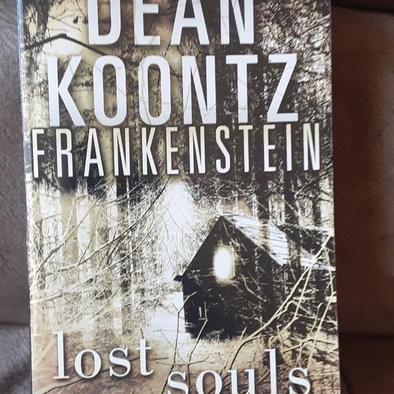 New Signed Dean Koontz Frankenstein Lost Souls UK Cover