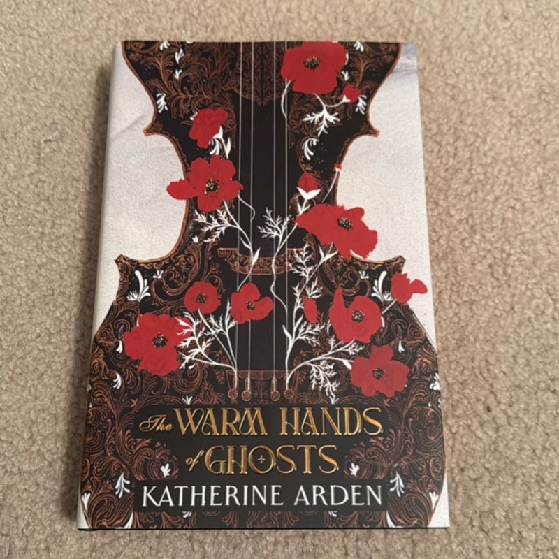 Fairyloot SIGNED The Warm Hands of Ghosts