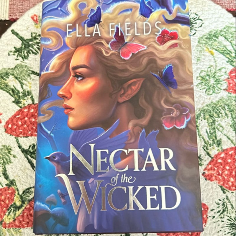 Fairyloot signed SE Nectar of the Wicked by Ella Fields 