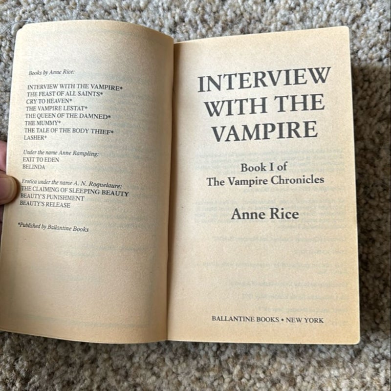 Interview with The Vampire 