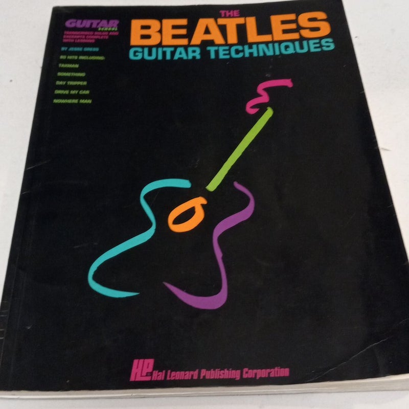 Beatles Guitar Techniques