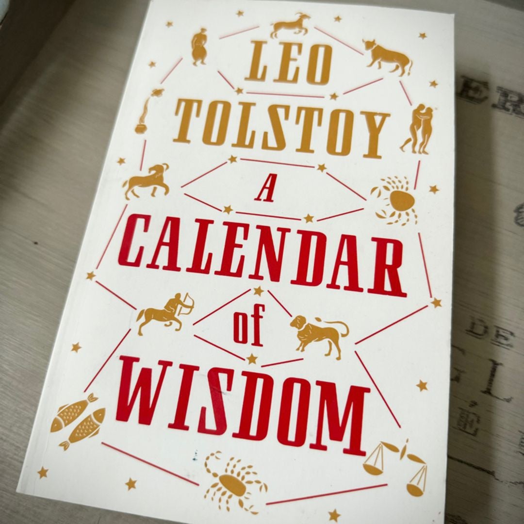 A Calendar of Wisdom by Leo Tolstoy; Roger Cockrell, Paperback | Pangobooks