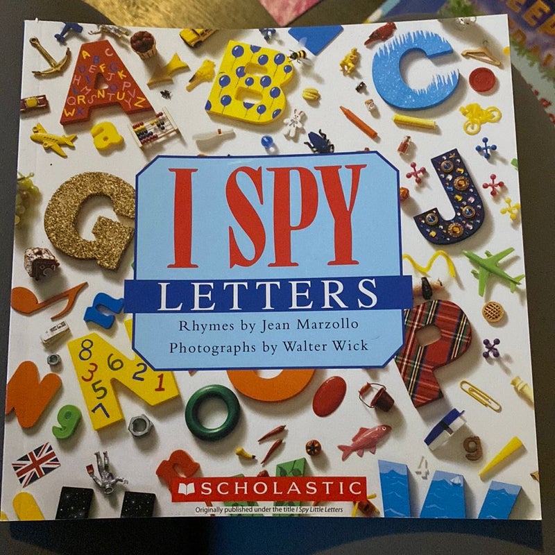 I Spy Letters