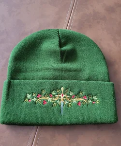 Owlcrate Advent Day 1 fae beanie