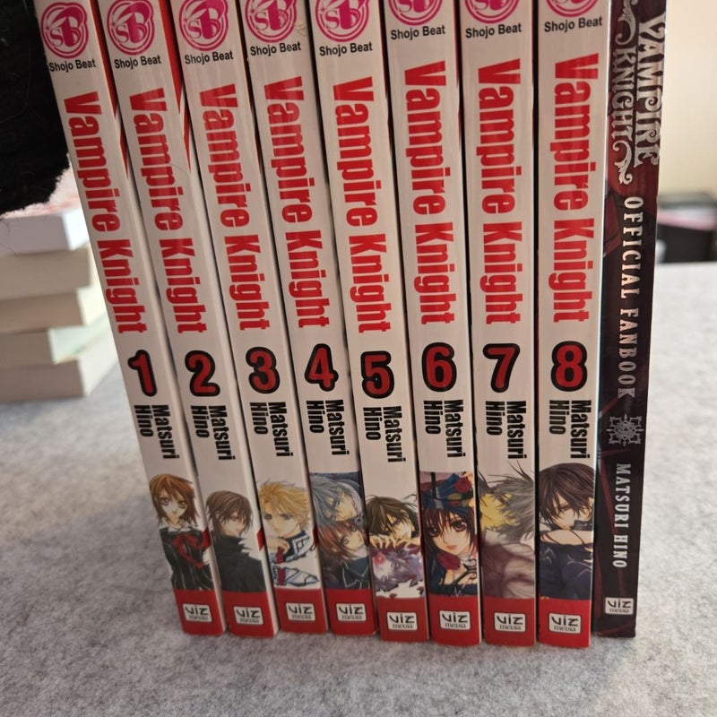 Vampire Knight, Vol. 1-8