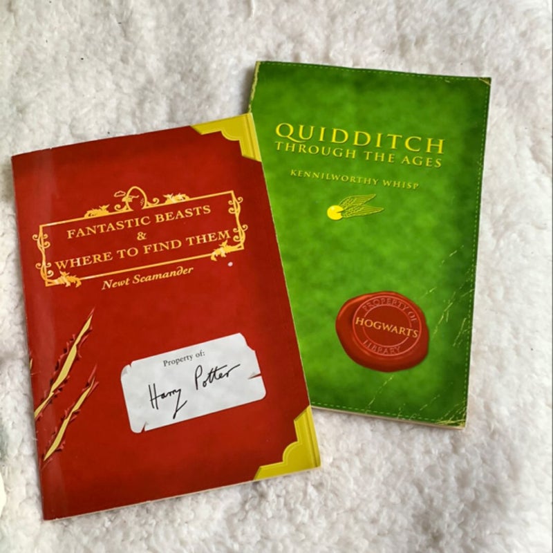 Fantastic Beasts and Where to Find Them AND Quidditch Through the Ages