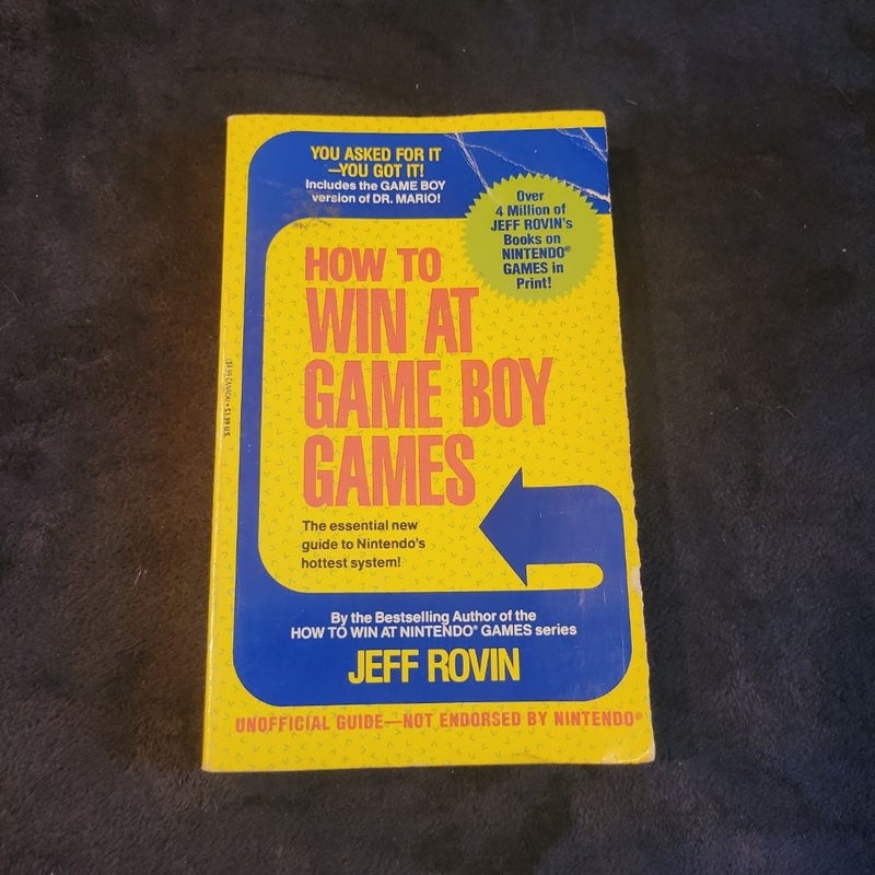How to Win at Game Boy Games